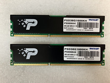 ~ (2x 4GB) Patriot Signature Line 8GB 1600MHz DDR3 DIMM Memory Kit PSD38G1600KH picture