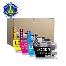 4Pc LC404 Ink Replacement For Brother MFC-J1205W MFC-J1215W MFC-J1205W XL LC-404 picture