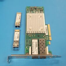 HPE SN1600Q 32GB Dual port FC HBA P9M76A 868141-001 with 2 x tranceiver picture