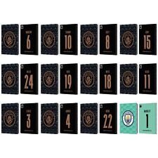 MAN CITY FC 2020/21 WOMEN'S AWAY KIT GROUP 1 LEATHER BOOK CASE FOR APPLE iPAD picture