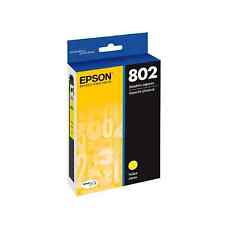 Genuine Epson 802 Yellow DURABrite Ink WF4734 WF4720 WF4730 WF4740 EXP 07/2023 picture