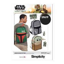 Simplicity Sewing Pattern S9619 DISNEY STAR WARS BACKPACKS AND ACCESSORIES picture