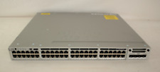 Cisco Catalyst 3850 48 PoE+ WS-C3850-48T-E V07 Managed Switch w/ 3850-NM-4-1G picture