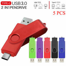 5 Pcs USB 3.0 OTG Flash Drive Type C USB C Memory Stick Drive 64GB 32GB 16GB 8GB picture