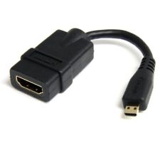 StarTech.com 5in High Speed HDMI Adapter Cable with Ethernet to HDMI Micro - F/M picture