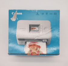 NEW Canon SELPHY CP740 Digital Photo Inkjet Printer with photo paper picture