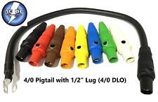 4/0 Pigtail with 1/2″ Lug (4/0 DLO CABLE 2000V GENERATOR PIGTAIL) picture