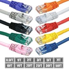 1-25FT Cat6 RJ45 LAN Internet Network Ethernet UTP Patch Cable Stranded Cord LOT picture