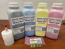 (250g x 4) EXTRA HC Toner Refill for Xerox VersaLink C605 + 4 Chip (USA) picture