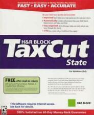 TaxCut 2004 State PC CD easy amending filing of past years tax returns H&R block picture