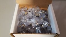 100 PACK of Wireless Solutions 478689 CAT6 RJ-45 Connectors picture