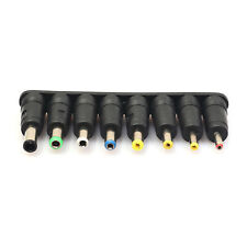 1 Set DC 5.5 x 2.1mm Female Jack to 8 Multi Type Power Plug Connector Adapter picture
