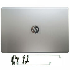 New Silver For HP 17-AK 17-BS 17BS 17BS LCD Back Cover Top Case + Hinges picture