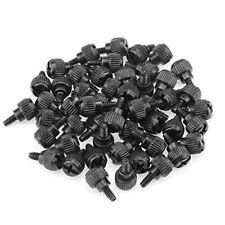 50 Pieces 6-32 Thread, Black Color 6#-32x6 Computer Case Thumbscrews, Thumb S... picture