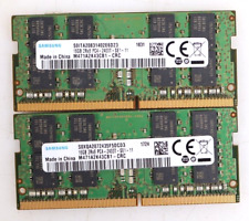 Lot 2x 16GB (32GB) Samsung M471A2K43CB1-CRC 16GB DDR4 SODIMM Laptop Memory picture