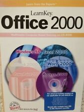 LEARN KEY Office 2000 Multimedia Computer Based Training PC 6 CD Set Vintage NEW picture