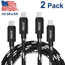 2Pack USB C to USB C Cable FAST Charger Cord for iPad Pro, iPad Air, iPhone 15 picture