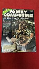 Family Computing Magazine August 1985 Volume 3 # 8 Organize Home Business picture