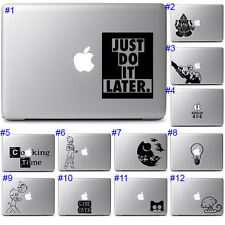 Apple Macbook Air Pro 13 15 Laptop Decal Sticker Vinyl Transfer Fun Typography picture