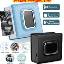 Phomemo M02D Portable Thermal Printer Label Maker Bluetooth for Android IOS lot picture