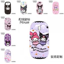 Cartoon My Melody Kuromi Laptop USB Wireless Mouse Cute Computer Gaming Mice  picture
