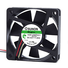 1PC DC12V 1.6W 6CM Cooling Fan For SUNON 6015 KDE1206PHV1 Silent Cooler Fan Part picture