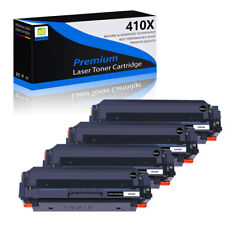 4PK CF410X Black Toner Cartridge For HP Color LaserJet M377dw M477fdw M477fnw picture