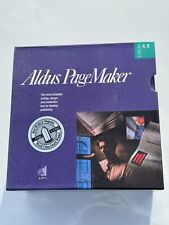 Vintage Software: Aldus PageMaker Version 4.0 Macintosh picture