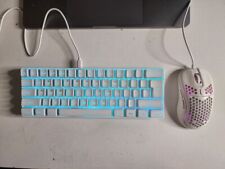 White RedThunder 60% Wired Gaming Keyboard & Mouse Combo (LED Backlit) picture