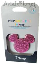 Walt Disney World Parks Mickey Ear Earidescent Pink Glitter PopGrip Popsocket picture