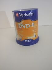 Verbatim AZO #95102 DVD+R 16X 4.7GB 120 min Disc 100 Spindle Sealed picture