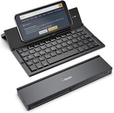 Geyes Folding Bluetooth Keyboard, Foldable Wireless Keyboard with Portable Pocke picture