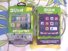 2 NEW Walt Disney Stitch Keyboard Key Cap Set Interchangeable Culturefly picture