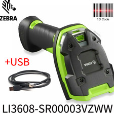 Zebra LI3608-SR00003VZWW Laser Ultra-Rugged Handheld 1D Barcode Scanner USB picture