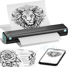 Phomemo M08F Tattoo Stencil Printer A4 Wireless Portable Print +100 Tattoo Paper picture