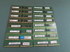(Lot of 16) 8GB Mixed Brand / Mixed Speed DDR4 ECC Server Memory RAM - C770 picture