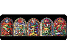 The Legend Of Zelda Custom Game Mat / Mouse Pad Stained Glass Motif 800 x 300mm picture