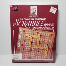 VTG 1989 Scrabble Crossword PC Edition Software 3.5 Disk Sealed for IBM Tandy picture