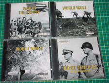 PC Software: Lot of 4 Military Multimedia CD-Rom: World War 1, World War 2 picture