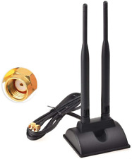 Eightwood Dual WiFi Antenna with RP-SMA Male Connector, 2.4GHz 5GHz Dual Band picture