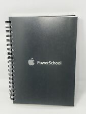 NEW Old Stock  Apple Computer Power School Spiral Notebook Black Hard Cover picture