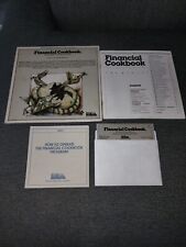 Atari Home Computers 48k Financial Cookbook PC Complete Rare Game Calculator  picture