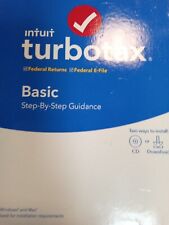 Intuit TurboTax Basic Mac / Windows CD / Download 2019 Factory NEW Sealed USA picture