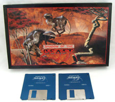 Vintage 1989 Commodore Amiga Shadow Of The Beast Game & Box UNTESTED picture