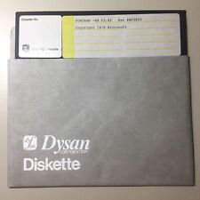 Vintage 1979 Mircrosoft FORTRAN -80 V3.43   8” Floppy Disk VHTF picture