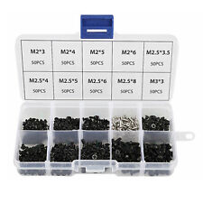 500Pcs Universal Alloy Steel Laptop Notebook Computer Repair Screws Kit With Box picture
