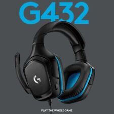 Logitech G432 DTS X 7.1 Surround Sound Wired Gaming Headset Leatherette  picture