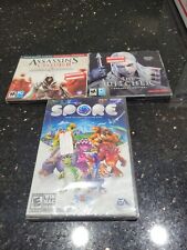 3 PC Games:  Assasins Creed 2 Spore & The Witcher Sealed  picture