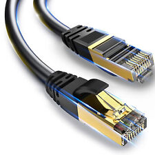 CAT 8 Ethernet Cable Super Speed 40Gbps Gold RJ45 for Xbox Gaming PC 3-66ft Lot picture