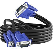 HDMI to VGA Adapter/Converter Monitor Y-Splitter Cable 1 Male to Dual 2 female picture